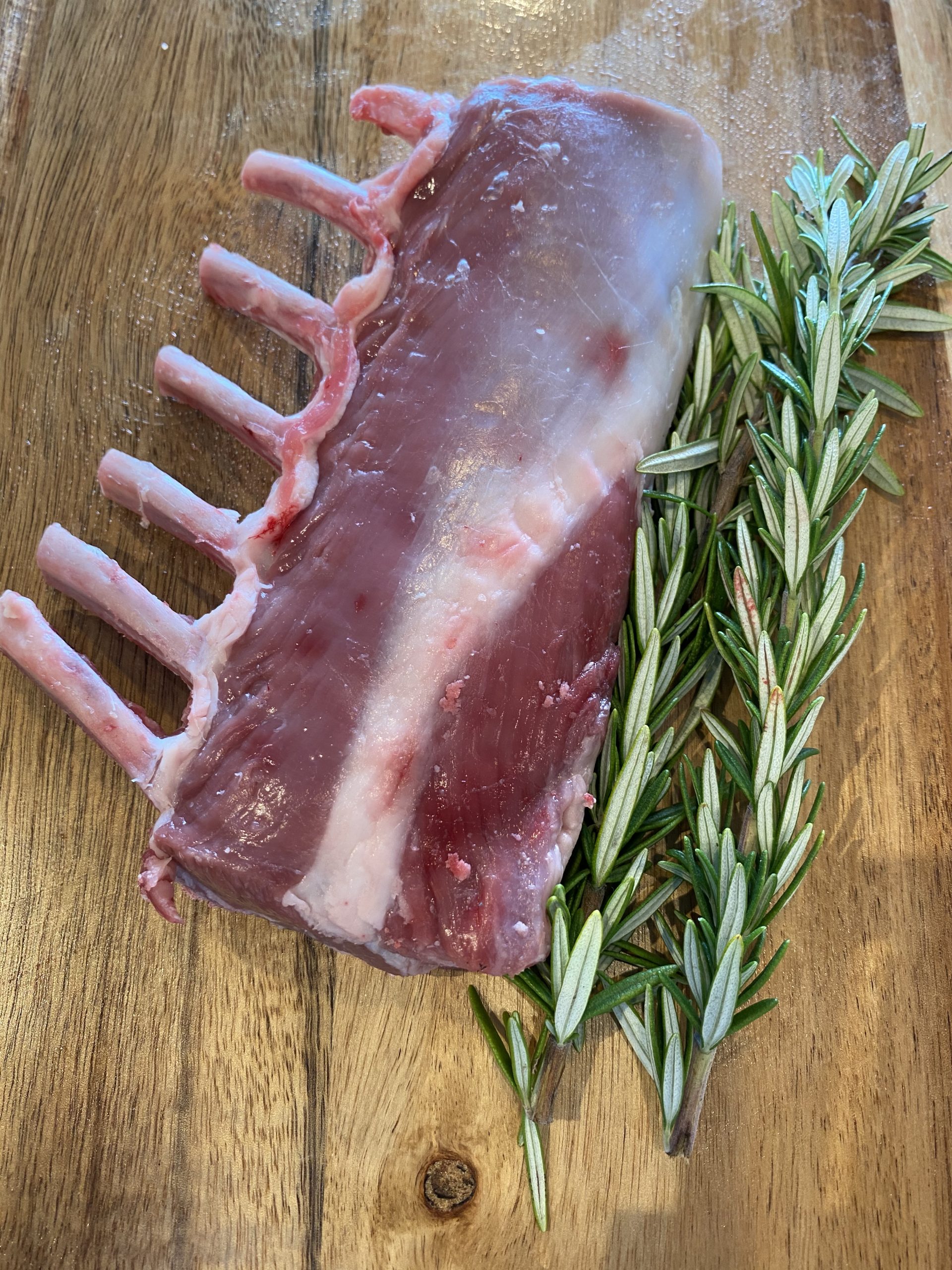 Lamb Rack Cap On